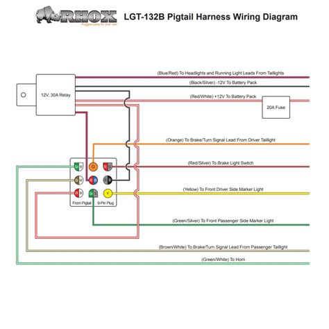wiring diagram for golf cart turn signals 